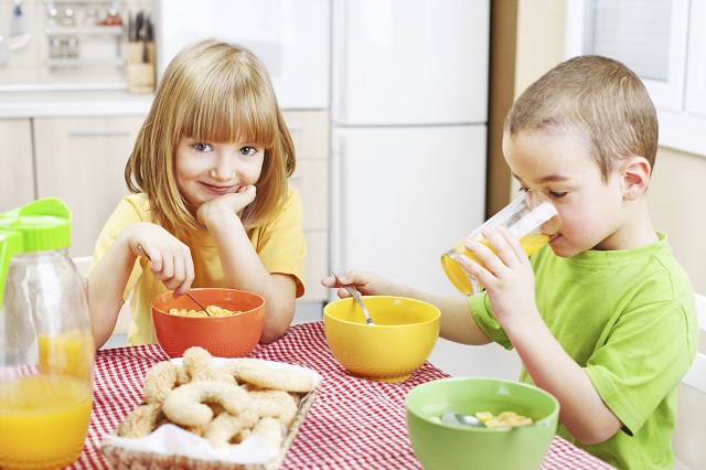 regole per corretta alimentazione nei bambini