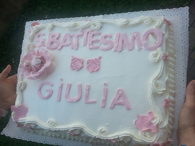 torta battesimo