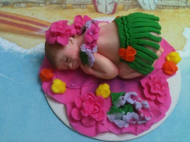 torta hawaii baby shower