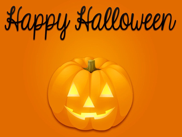 JeoPoom Happy Halloween Banner Banner di Buon Halloween Hallowen Decorazioni Elementi di Zucca