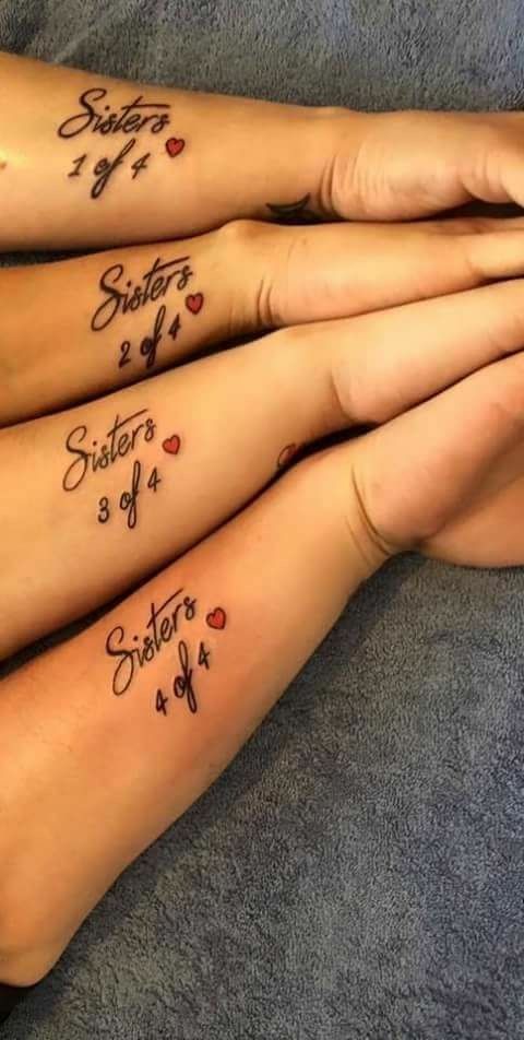 tatuaggi tra sorelle