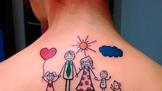 Tatuaggio famiglia