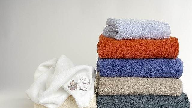 set di asciugamani bagno