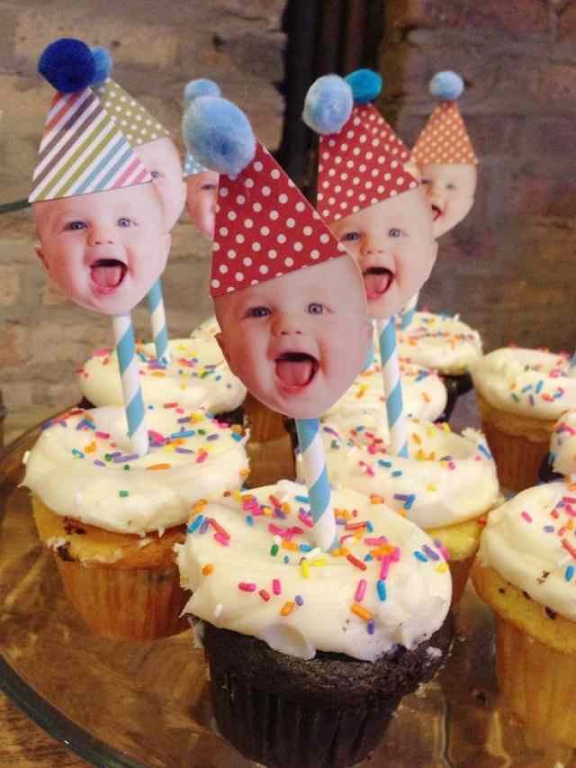 cupcake per primo compleanno