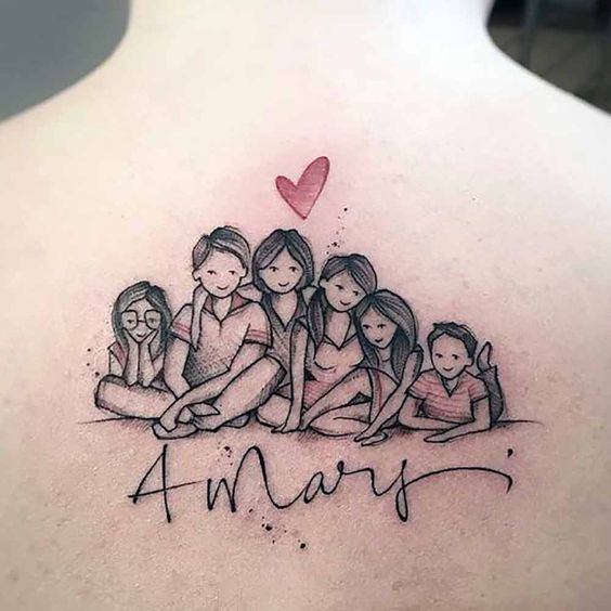 tatuaggi sulla famiglia