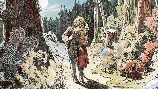 Foto Hänsel e Gretel nel bosco