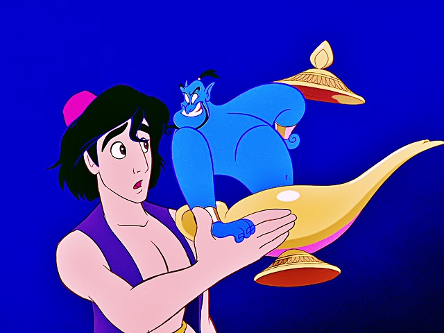 foto Aladdin con il genio