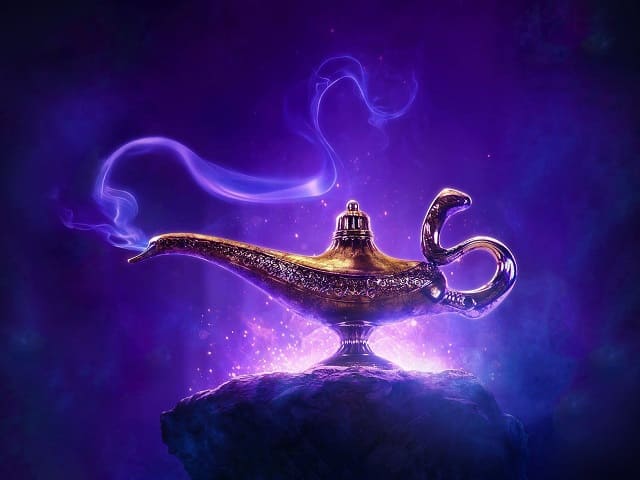 foto lampada di Aladino