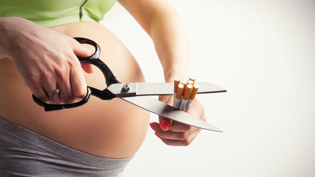 foto fumo in gravidanza
