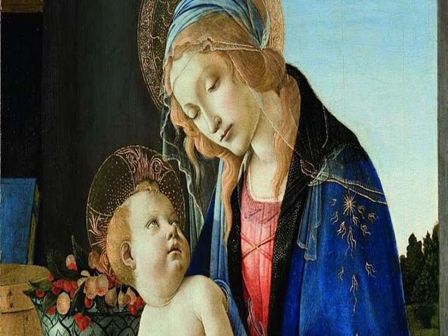 Foto Vergine Maria e Gesu Bambino