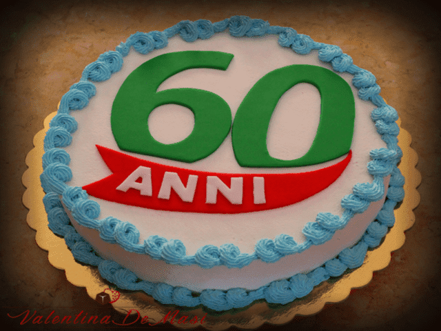 torta 60 anni