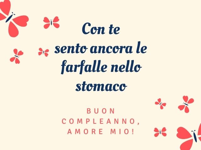 frasi compleanno amore