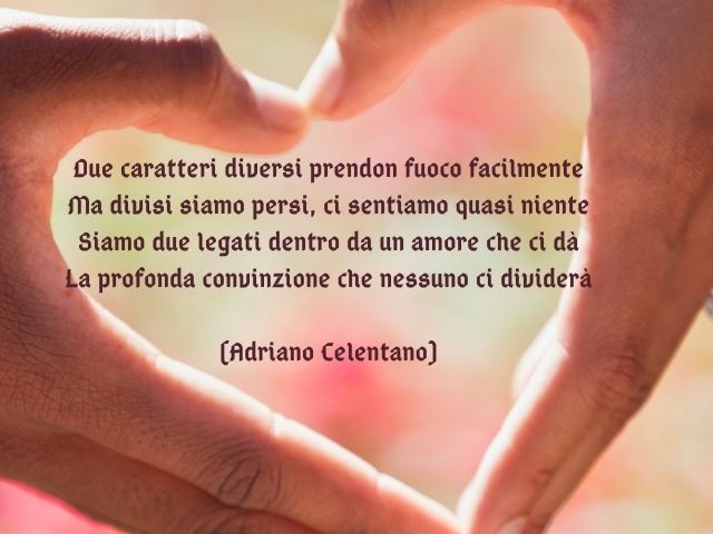 frasi d'amore canzoni
