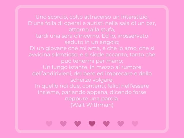 poesia sull'amore
